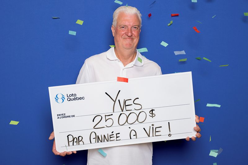 Un Estrien remporte 25 000 $ par année à vie à la Grande Vie